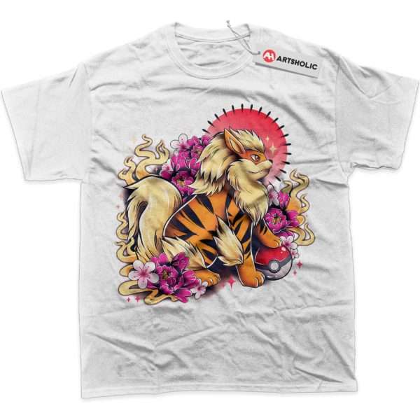 Arcanine Shirt, Pokemon Shirt, Anime Shirt, Graphic T-Shirt