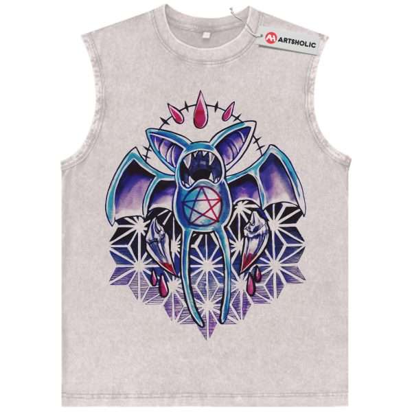 Zubat Tank Top, Pokemon Tank Top, Anime Tank Top, Vintage Tank Top