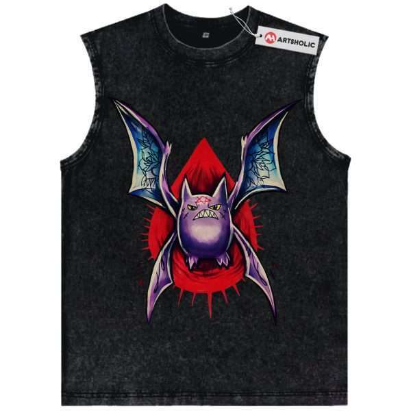 Crobat Tank Top, Pokemon Tank Top, Anime Tank Top, Vintage Tank Top