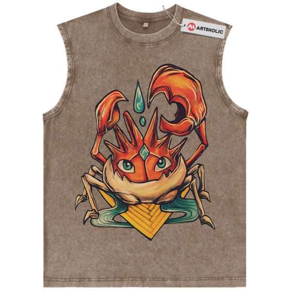 Kingler Tank Top, Pokemon Tank Top, Anime Tank Top, Vintage Tank Top