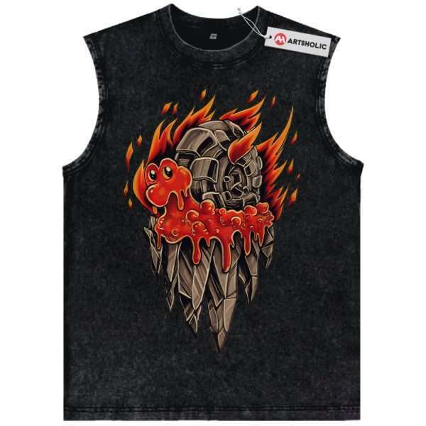 Magcargo Tank Top, Pokemon Tank Top, Anime Tank Top, Vintage Tank Top