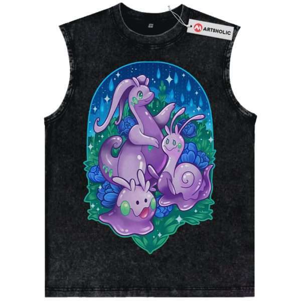 Goomy Tank Top, Sliggoo Tank Top, Goodra Tank Top, Pokemon Tank Top, Anime Tank Top, Vintage Tank Top