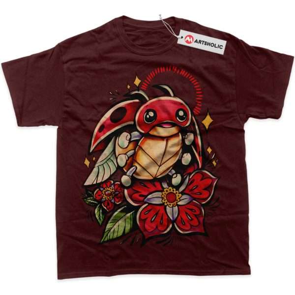 Ledyba Shirt, Pokemon Shirt, Anime Shirt, Graphic T-Shirt