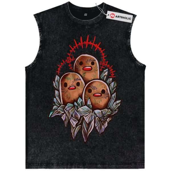Dugtrio Tank Top, Pokemon Tank Top, Anime Tank Top, Vintage Tank Top