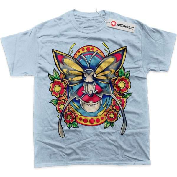 Beautifly Shirt, Pokemon Shirt, Anime Shirt, Graphic T-Shirt