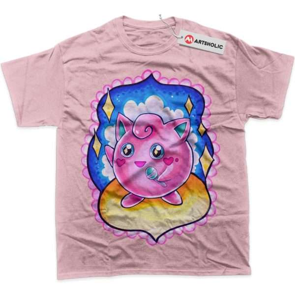 Jigglypuff Shirt, Pokemon Shirt, Anime Shirt, Graphic T-Shirt