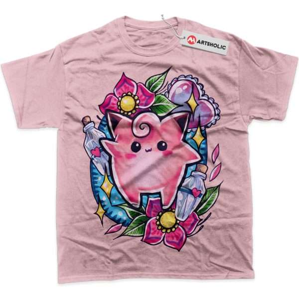 Clefairy Shirt, Pokemon Shirt, Anime Shirt, Graphic T-Shirt