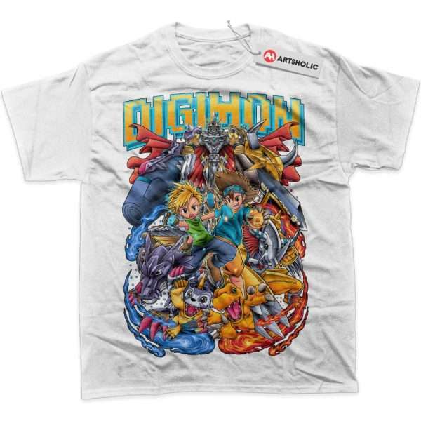 Digimon Adventure Shirt, Anime Shirt, Graphic T-Shirt