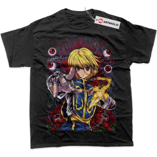 Kurapika Shirt, Hunter x Hunter Shirt, HxH Shirt, Anime Shirt, Graphic T-Shirt