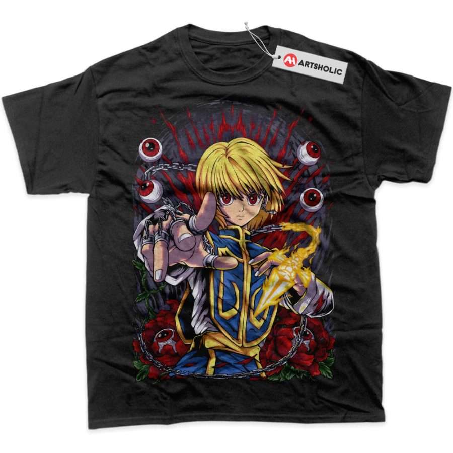 Kurapika Shirt, Hunter x Hunter Shirt, HxH Shirt, Anime Shirt