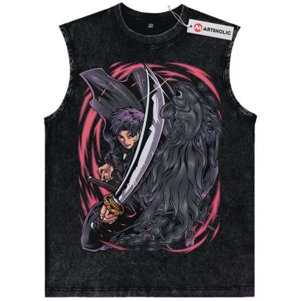 Chihiro Rokuhira Tank Top, Kagurabachi Tank Top, Anime Tank Top, Vintage Tank Top