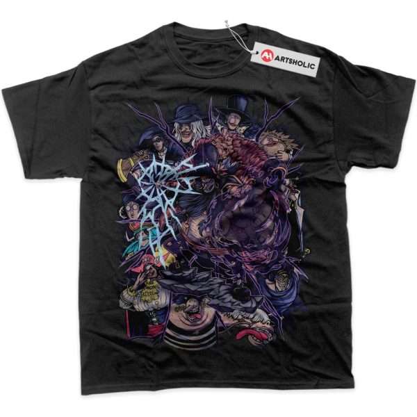 Blackbeard Pirates Shirt, One Piece Shirt, Anime Shirt, Graphic T-Shirt