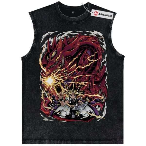 The Sky Dragon of Osiris Tank Top, Yugi Muto Tank Top, Anime Tank Top, Vintage Tank Top