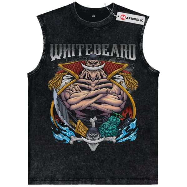 Whitebeard Tank Top, Edward Newgate Tank Top, One Piece Tank Top, Anime Tank Top, Vintage Tank Top