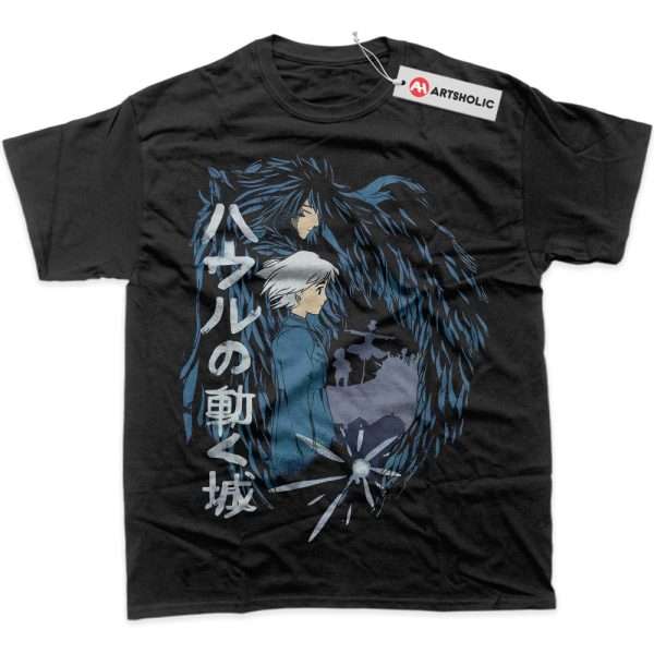 Howl's Moving Castle Shirt, Studio Ghibli Shirt, Anime Shirt, Graphic Tee