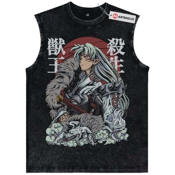 Sesshomaru Tank Top, Inuyasha Tank Top, Anime Tank Top, Vintage Tank Top