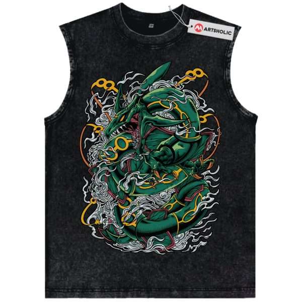 Rayquaza Tank Top, Pokemon Tank Top, Anime Tank Top, Vintage Tank Top