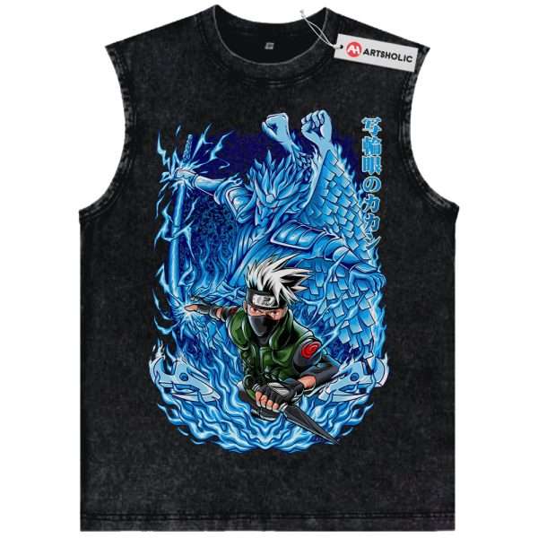 Kakashi Hatake Tank Top, Naruto Tank Top, Anime Tank Top, Vintage Tank Top