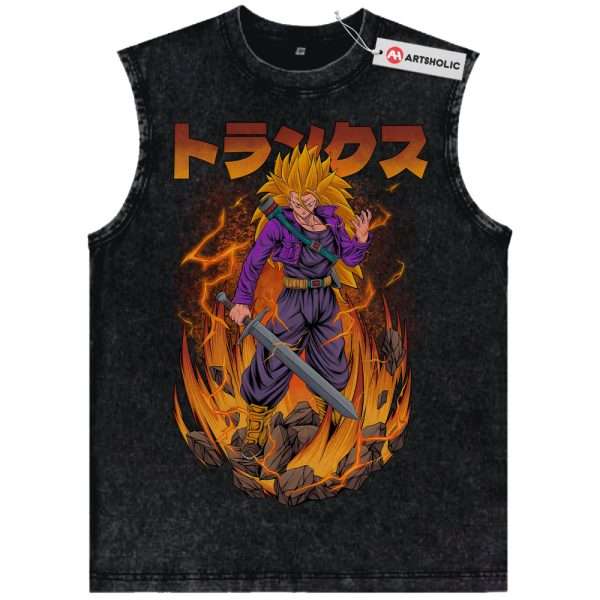 Future Trunks Tank Top, Dragon Ball Z Tank Top, DBZ Tank Top, Anime Tank Top, Vintage Tank Top