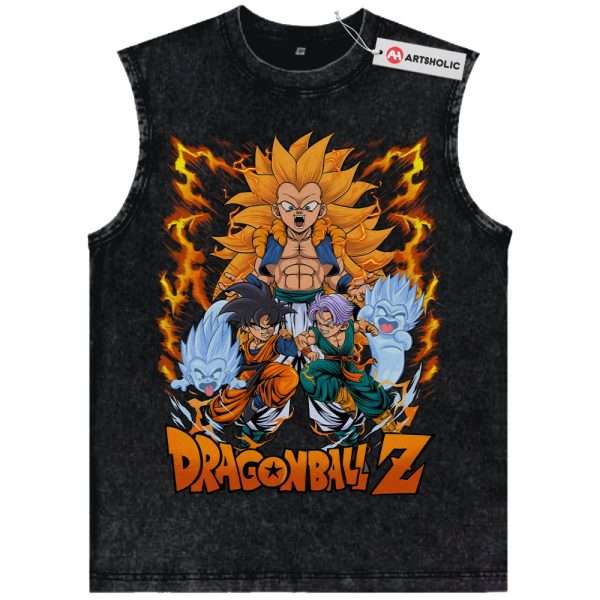 Gotenks Tank Top, Dragon Ball Z Tank Top, DBZ Tank Top, Anime Tank Top, Vintage Tank Top
