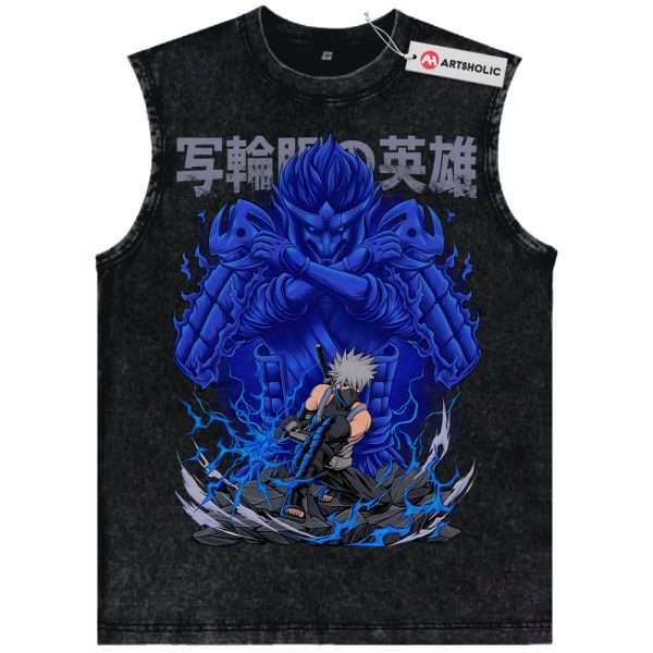 Kakashi Hatake Tank Top, Naruto Tank Top, Anime Tank Top, Vintage Tank Top