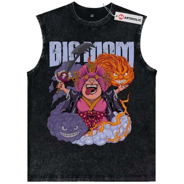 Charlotte Linlin Tank Top, Big Mom Tank Top, One Piece Tank Top, Anime Tank Top, Vintage Tank Top