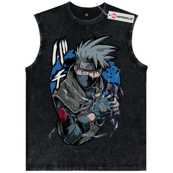 Kakashi Hatake Tank Top, Naruto Tank Top, Anime Tank Top, Vintage Tank Top