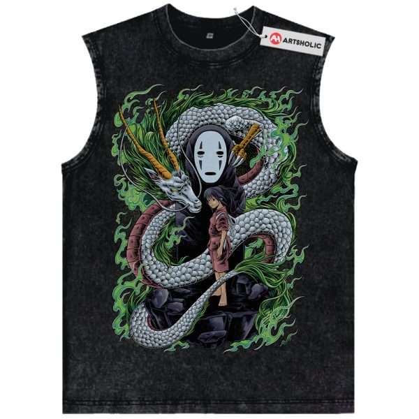 Spirited Away Tank Top, Studio Ghibli Tank Top, Anime Tank Top, Vintage Tank Top