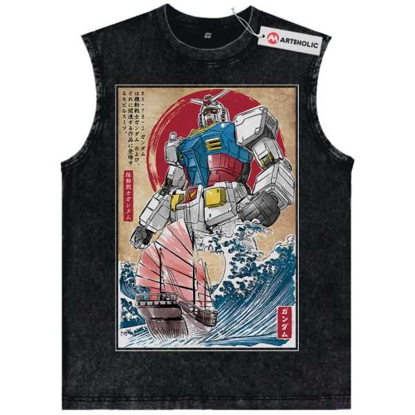 RX-78-2 Gundam Tank Top, Anime Tank Top, Vintage Tank Top