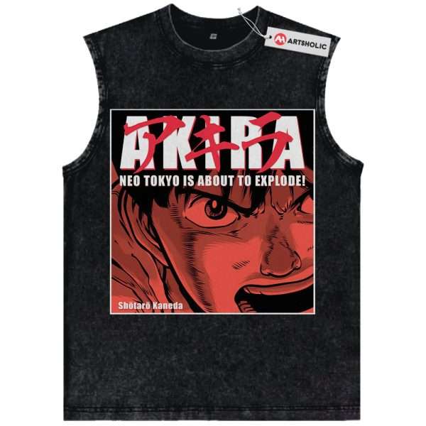 Shotaro Kaneda Tank Top, Akira Tank Top, Anime Tank Top, Vintage Tank Top