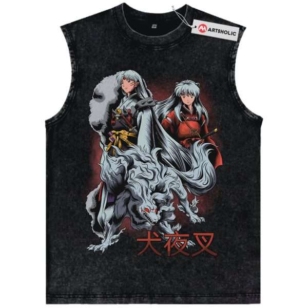 Sesshomaru Tank Top, Inuyasha Tank Top, Anime Tank Top, Vintage Tank Top