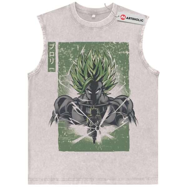 Broly Tank Top, Dragon Ball Z Tank Top, DBZ Tank Top, Anime Tank Top, Vintage Tank Top