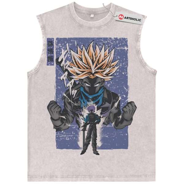 Trunks Tank Top, Dragon Ball Z Tank Top, DBZ Tank Top, Anime Tank Top, Vintage Tank Top