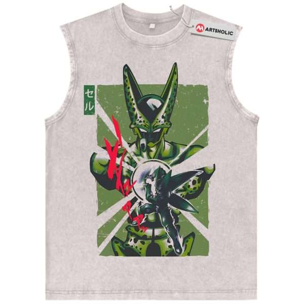 Perfect Cell Tank Top, Dragon Ball Z Tank Top, DBZ Tank Top, Anime Tank Top, Vintage Tank Top
