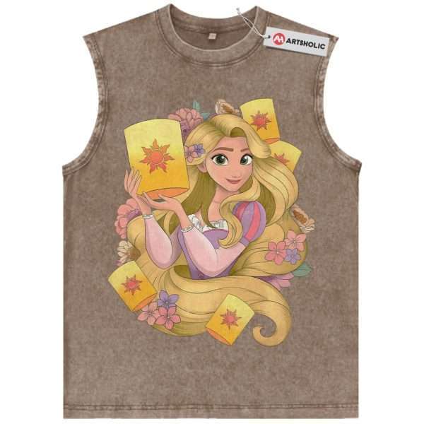 Rapunzel Tank Top, Tangled Tank Top, Animated Tank Top, Vintage Tank Top