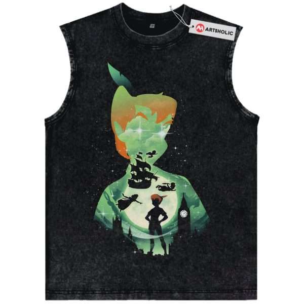 Peter Pan Tank Top, Animated Tank Top, Vintage Tank Top