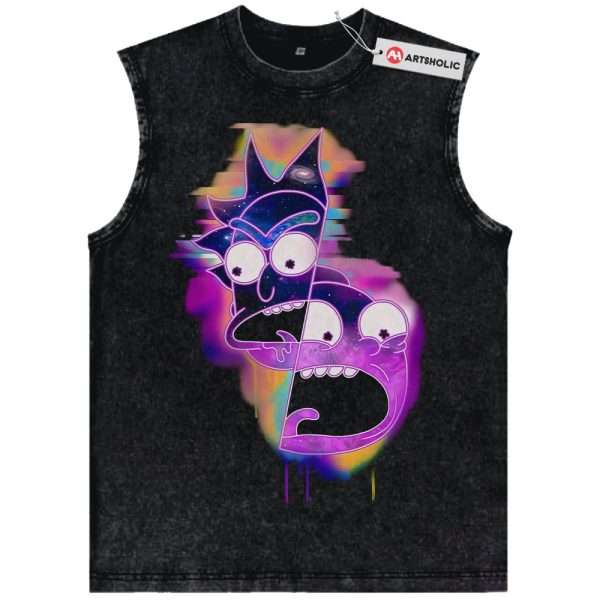 Rick and Morty Tank Top, Animated Tank Top, Vintage Tank Top