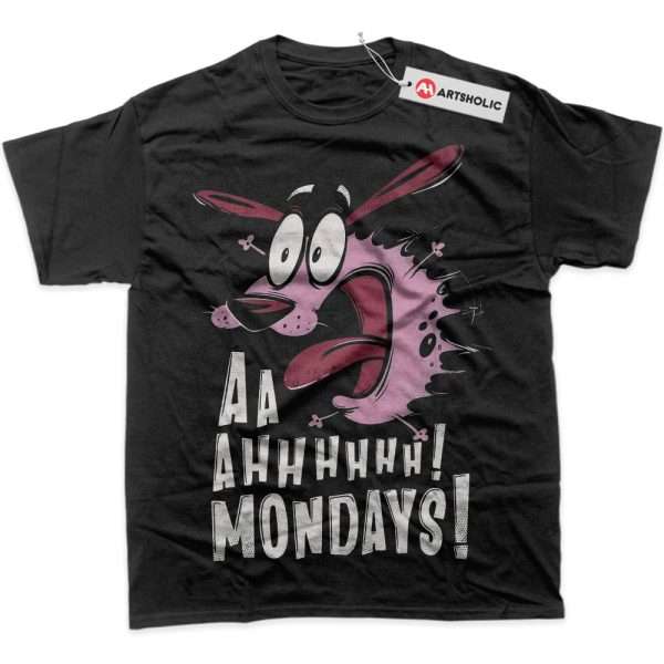 Courage the Cowardly Dog Shirt, Animated Shirt, Graphic T-Shirt