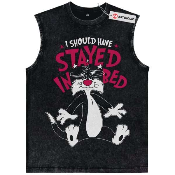 Sylvester Tank Top, Looney Tunes Tank Top, Animated Tank Top, Vintage Tank Top