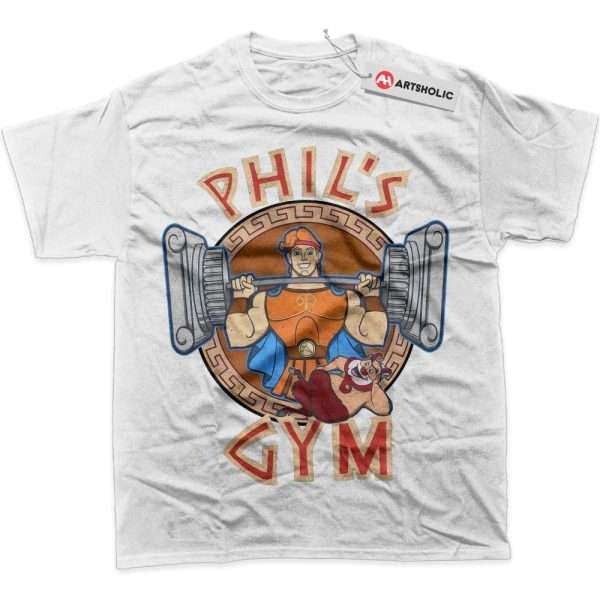 Hercules Shirt, Gym Shirt, Animated Shirt, Graphic T-Shirt