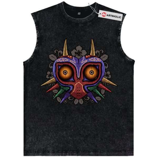 The Legend of Zelda: Majora's Mask Tank Top, Game Tank Top, Vintage Tank Top