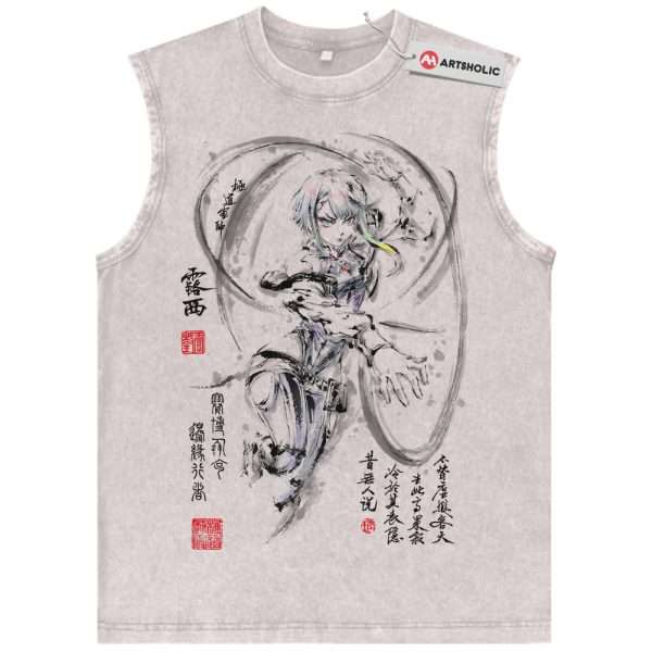 Lucy Tank Top, Cyberpunk: Edgerunners Tank Top, Game Tank Top, Vintage Tank Top