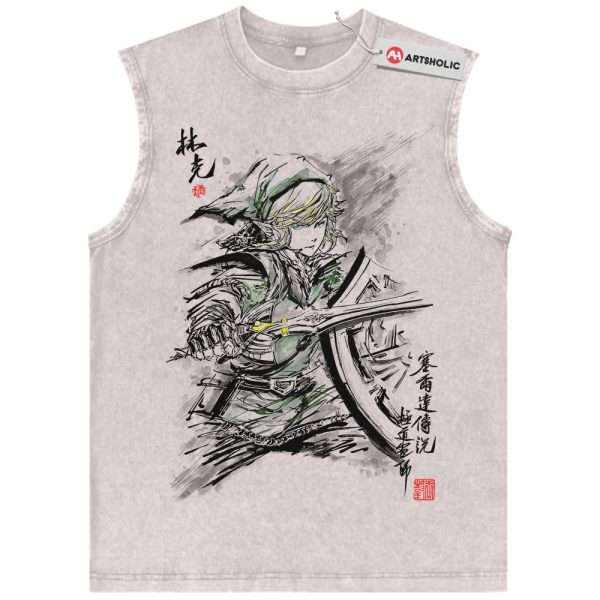 Link Tank Top, The Legend of Zelda Tank Top, Game Tank Top, Vintage Tank Top