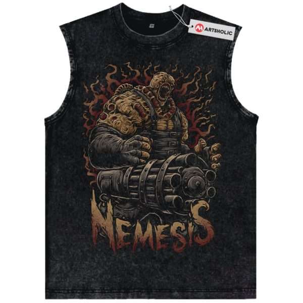 Resident Evil 3: Nemesis Tank Top, Game Tank Top, Vintage Tank Top