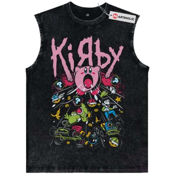 Kirby Tank Top, Game Tank Top, Vintage Tank Top