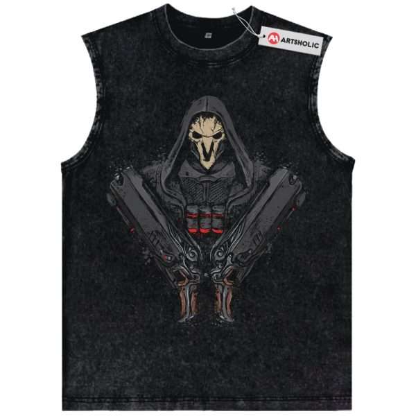 Reaper Tank Top, Overwatch Tank Top, Game Tank Top, Vintage Tank Top