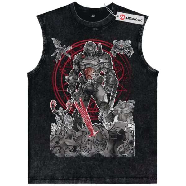 DOOM Eternal Tank Top, Game Tank Top, Vintage Tank Top