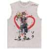 Sora Tank Top, Kingdom Hearts Tank Top, Game Tank Top, Vintage Tank Top
