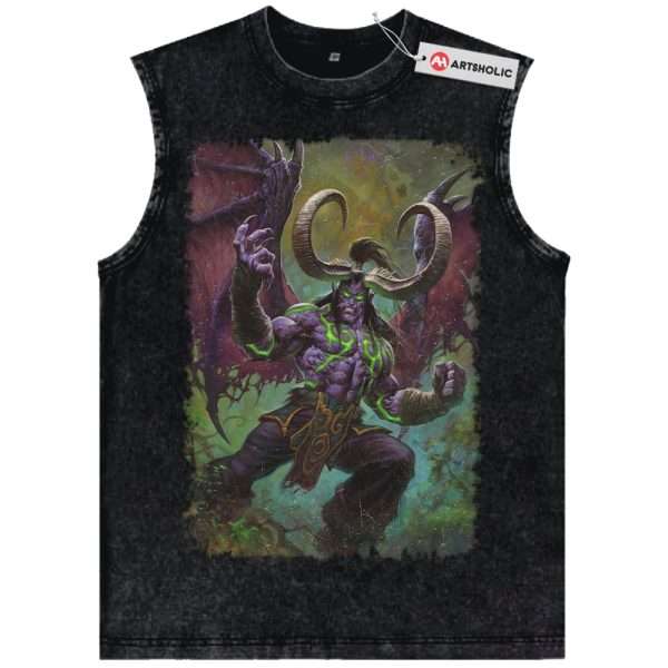 Illidan Stormrage Tank Top, Dota Tank Top, World of Warcraft Tank Top, WoW Tank Top, Game Tank Top, Vintage Tank Top