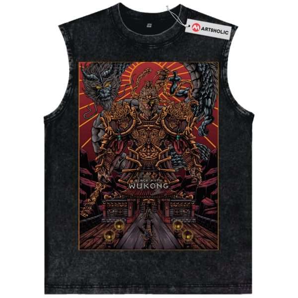 Black Myth: Wukong Tank Top, Game Tank Top, Vintage Tank Top
